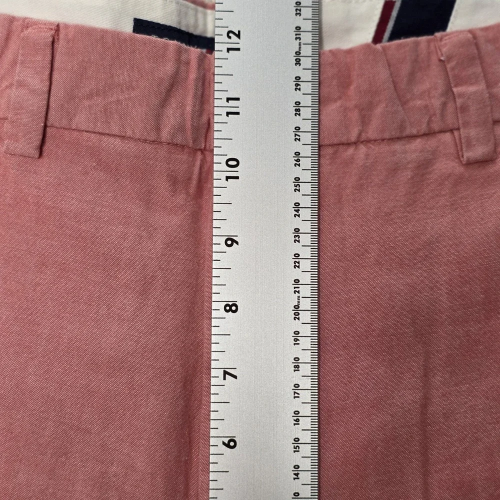 Tommy Hilfiger Men's 38x30 Stretch Chino Custom Fit Casual Pants Salmon Pink NWT